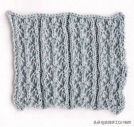 針織圖解 最新的用棒針編織的40款精致蕾絲針織圖案 收藏版