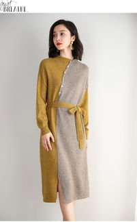 2019秋冬新款針織衫中長(zhǎng)款毛衣裙女裝fyz82196 ?？ㄉ坛? />
</span>
<span id=