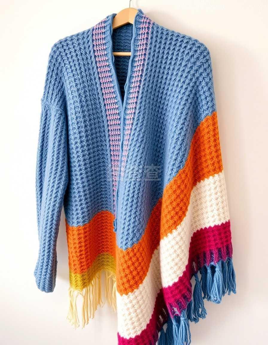 彩色針織服裝和毛毯、梳織機、紗