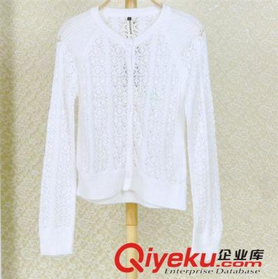 2014秋季新款針織小外套 鉤花長袖的時(shí)尚魅力與貼心設(shè)計(jì)